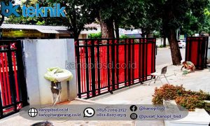 Pagar Dorong Dan Lipat Minimalis 300x180