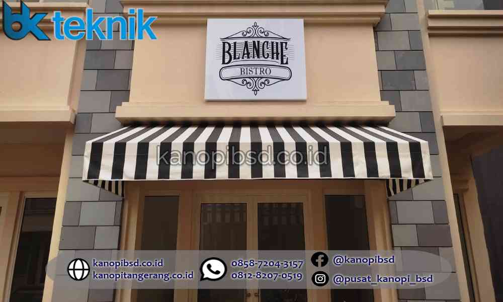Kanopi Kain Premium Elegan Terbaik Berkualitas Bergaransi Untuk Toko Minimalis Kanopi Kain Untuk Toko Minimalis